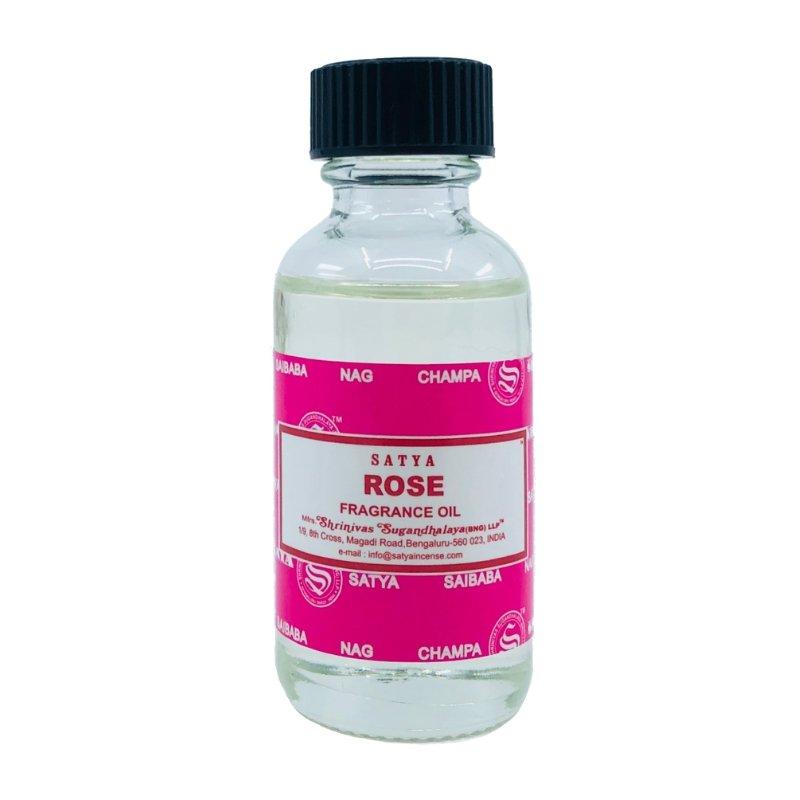 Satya Fragrance Oil - Rose (30mL Bottle)